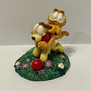 Danbury Mint Garfield Odie Easy Rider Figurine By Jim Davis 1993 Vintage 90s